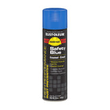 Rust-Oleum® Hard Hat High Performance V2100 System Rust Preventive Enamel Spray Paint, Gloss Safety Blue, 15 oz Aerosol Can, 6/Carton (RSTV2124838CT) Case of 6