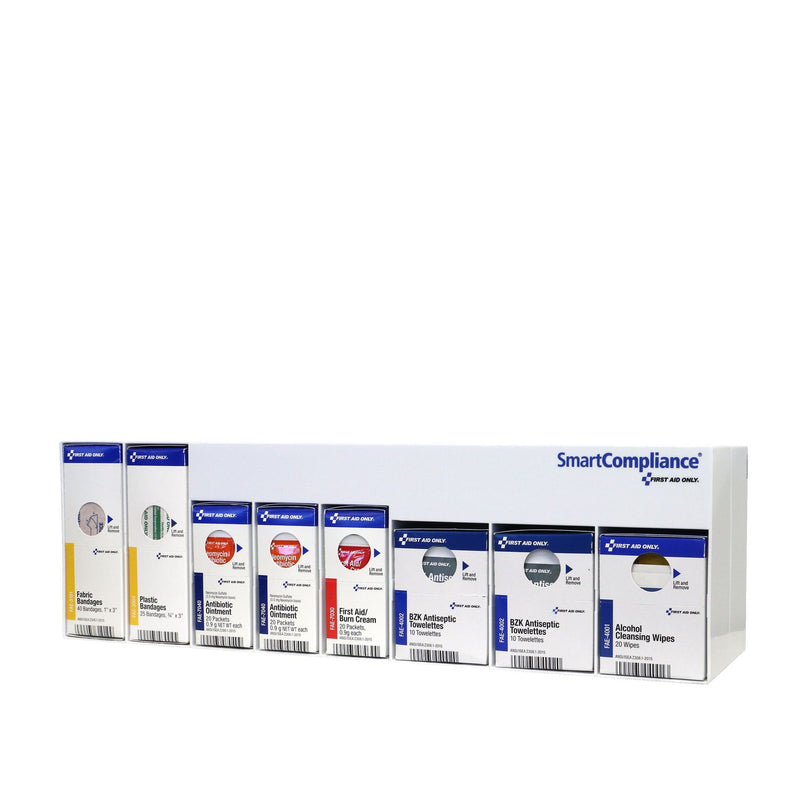 First Aid Only RetroFit Clean Treat and Protect, 135 Pieces, Plastic Case (FAO91232) Each