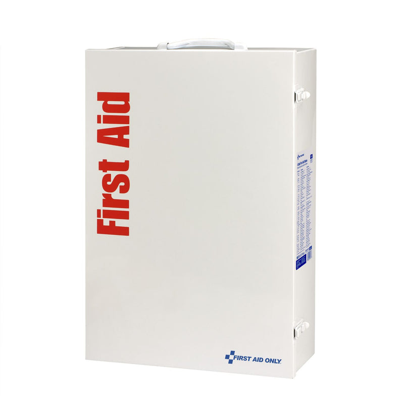 First Aid Only 150 Person ANSI B 4 Shelf Cabinet, 1,462 Pieces, Metal Case (FAO91341) Each