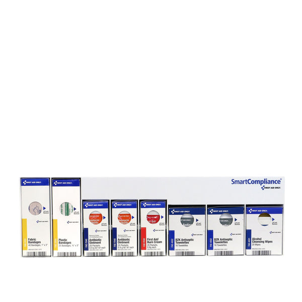 First Aid Only RetroFit Clean Treat and Protect, 135 Pieces, Plastic Case (FAO91232) Each