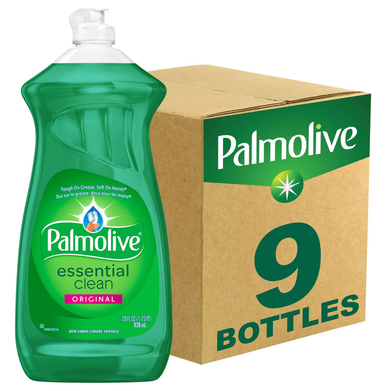 Palmolive Dishwashing Liquid, Fresh Scent, 28 oz Bottle, 9/Carton (CPCUS06022A) Case of 9