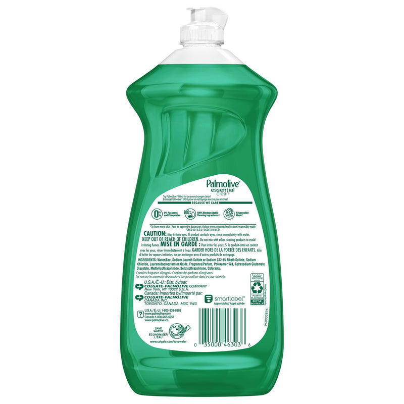 Palmolive Dishwashing Liquid, Fresh Scent, 28 oz Bottle, 9/Carton (CPCUS06022A) Case of 9