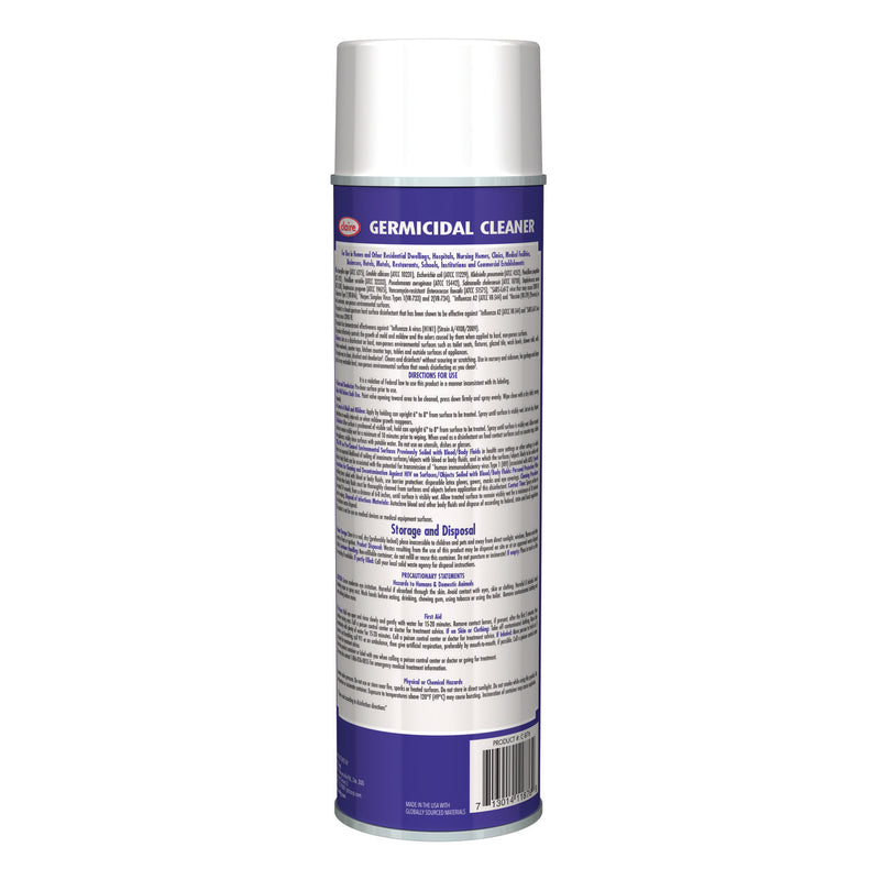 Claire Germicidal Cleaner, Country Fresh Scent, 19 oz Aerosol Spray, 12/Carton (CGC876) Each