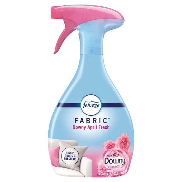 Febreze FABRIC Refresher/Odor Eliminator, Downy April Fresh, 23.6 oz Spray Bottle, 4/Carton (PGC08903) Case of 4