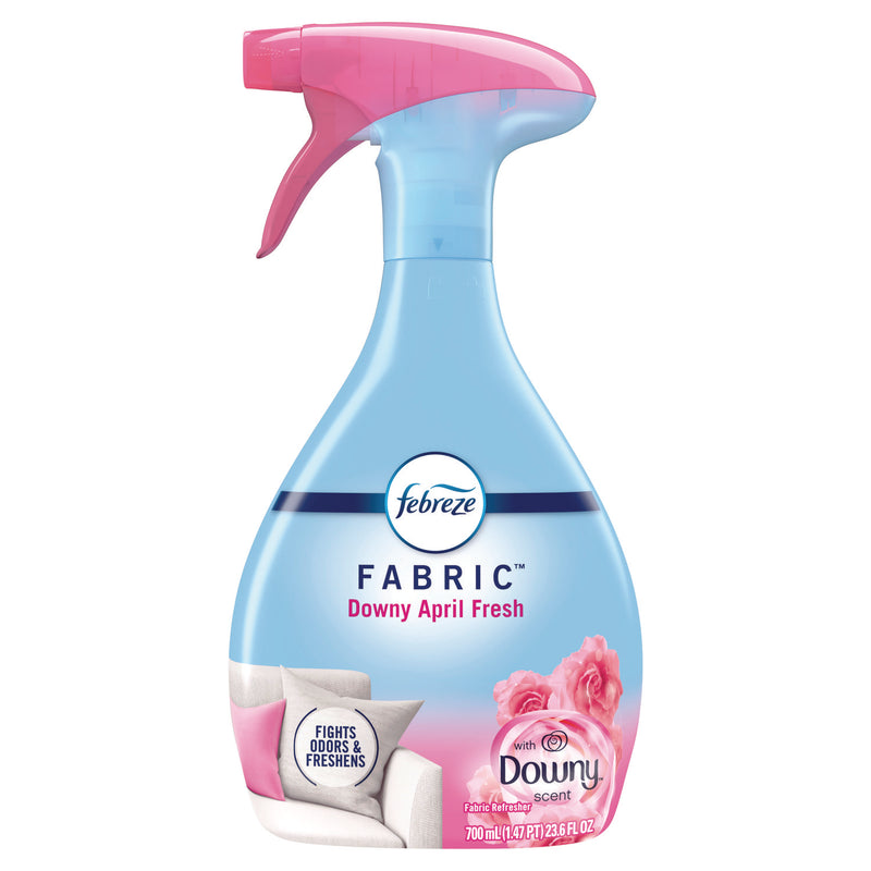 Febreze FABRIC Refresher/Odor Eliminator, Downy April Fresh, 23.6 oz Spray Bottle, 4/Carton (PGC08903) Case of 4