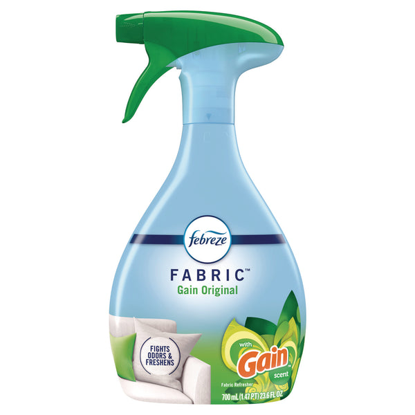 Febreze FABRIC Refresher/Odor Eliminator, Gain Original, 23.6 oz Spray Bottle, 4/Carton (PGC08905) Case of 4