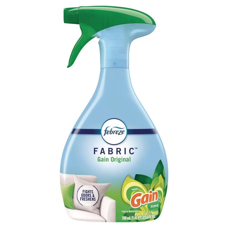 Febreze FABRIC Refresher/Odor Eliminator, Gain Original, 23.6 oz Spray Bottle, 4/Carton (PGC08905) Case of 4