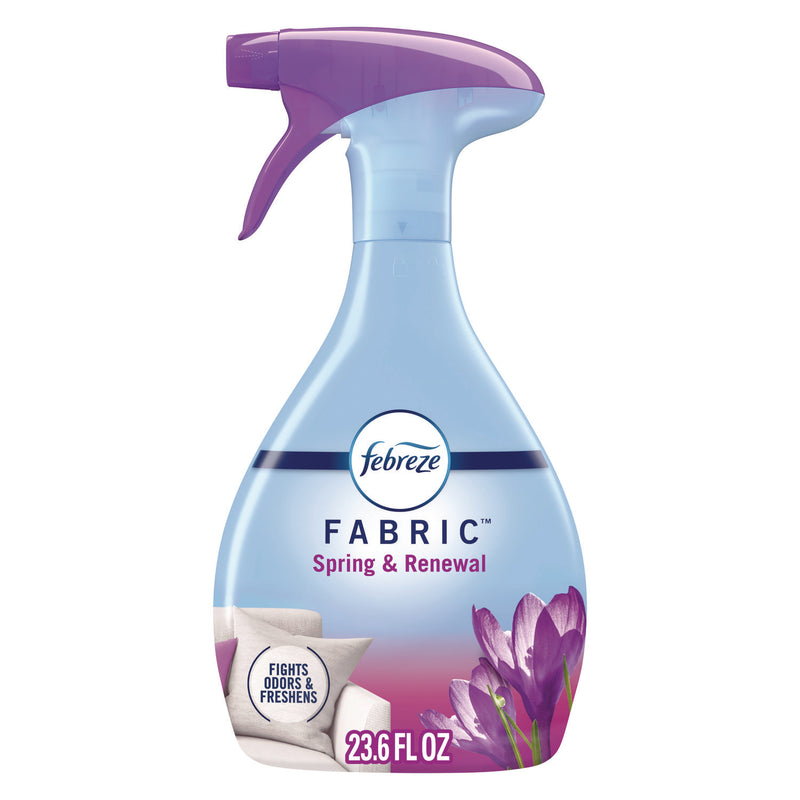 Febreze FABRIC Refresher/Odor Eliminator, Spring and Renewal, 23.6 oz Spray Bottle, 4/Carton (PGC08906) Case of 4