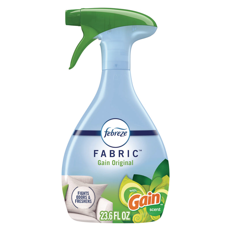 Febreze FABRIC Refresher/Odor Eliminator, Gain Original, 23.6 oz Spray Bottle, 4/Carton (PGC08905) Case of 4