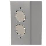 Global Industrial® Light Duty Butcher Block Top Adjustable Height Workbench, 800 lbs, 60 x 30 x 36 to 43, Gray (GBE183166A) Each