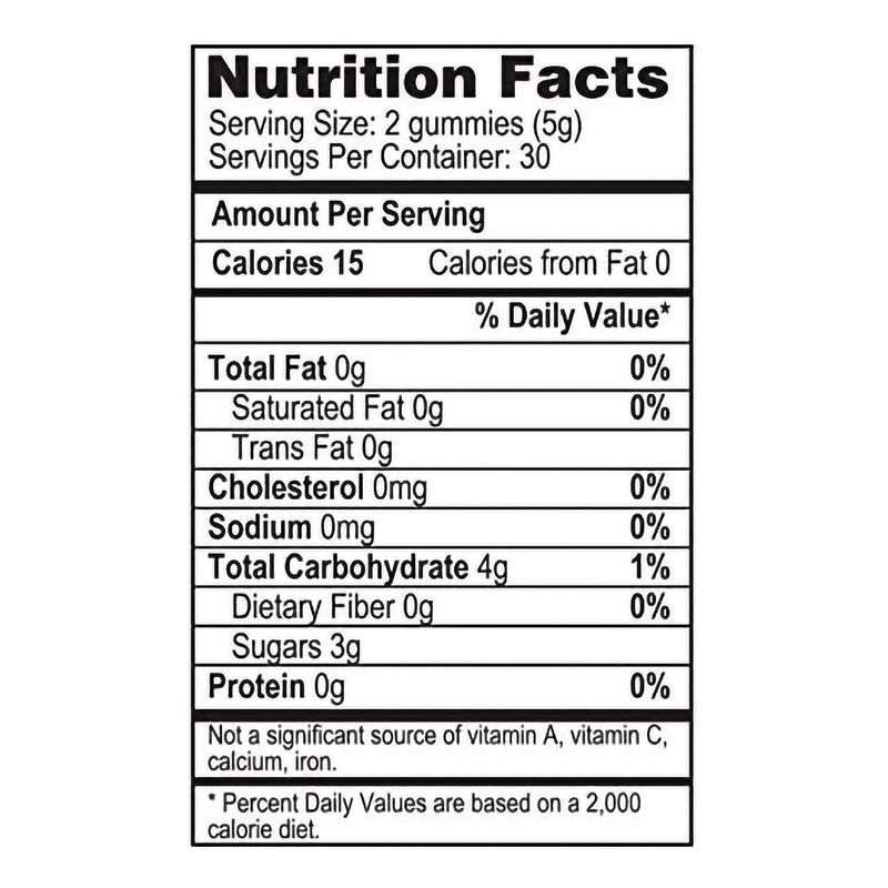 YumV's™ Glucose Supplement 60 per Bottle Gummy Assorted Flavors (1080495_BT) 1/BT