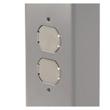 Global Industrial® Standard Duty Butcher Block Top Adjustable Height Workbench, 2,000 lbs, 96 x 36 x 30.88 to 36.88, Maple/Gray (GBE183179) Each