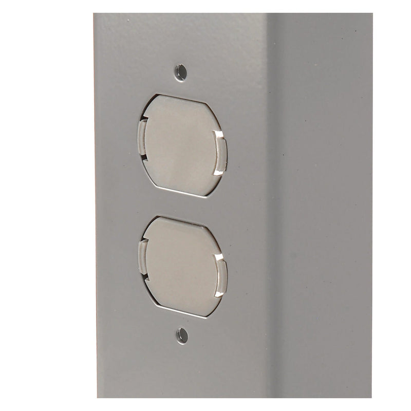 Global Industrial® Standard Duty Butcher Block Top Adjustable Height Workbench, 2,000 lbs, 96 x 36 x 30.88 to 36.88, Maple/Gray (GBE183179) Each