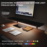 Eureka Ergonomic® L-Shaped Standing Desk with Keyboard Tray, Right Desk, 61.25" x 43.25" x 34.38" to 52.88", Walnut/Black (EKAL60RWN) Each