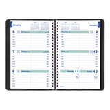 Blueline® Plan and Link Weekly Planner, 8" x 5", Black Cover, 12-Month (Jan to Dec): 2026 (REDC507581T) Each