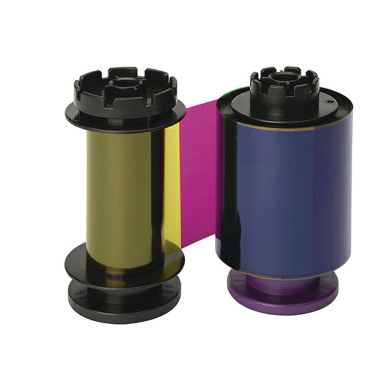 Evolis R5F208A100 YMCKO Color Ribbon, Black/Cyan/Magenta/Yellow (SRXR5F208A100) Each