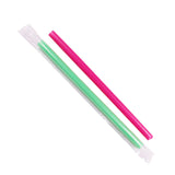 Karat Boba Straws, 9", Assorted, 1,600/Carton (KRTC9060SMIXED) Case of 1600