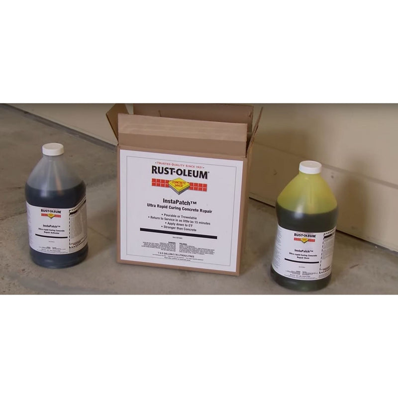 Rust-Oleum® InstaPatch Ultra-Rapid Curing Concrete Repair, 1 gal Bottle (RST276981CT) Each