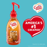 Coffee mate® Liquid Creamer Pump Bottle, Caramel, 50.7 oz Pump Bottle, 2/Carton (NES73358CT) Case of 2