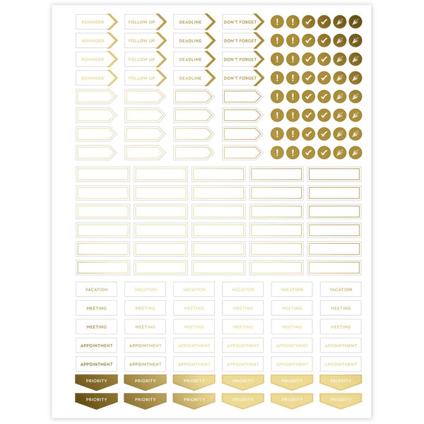 Cambridge® Workstyle Weekly/Monthly Planner, Geometric Artwork, 11 x 9.38, Blue/Gold Cover, 12-Month (Jan to Dec): 2025 (AAG160690512) Each