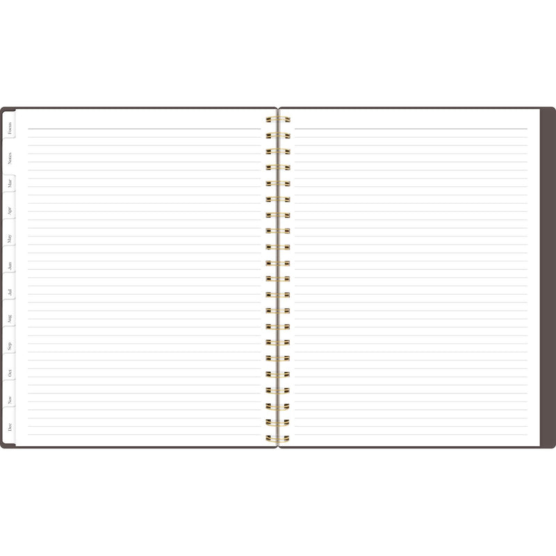 Cambridge® Workstyle Weekly/Monthly Planner, 11 x 9.38, Brown/Gold Cover, 12-Month (Jan to Dec): 2025 (AAG160690504) Each