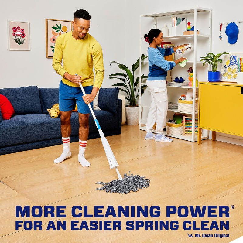 Mr. Clean Multipurpose Cleaning Solution with Febreze, Meadows and Rain, 64 oz Bottle (PGC10725EA) Each
