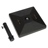 Global Industrial® Umbrella Base, Square, Concrete, 88 lb Capacity, 20 x 20 x 15.75, Black (GBE695475) Each