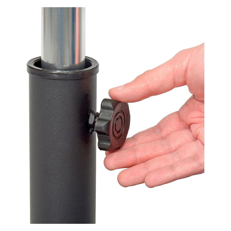 Global Industrial® Umbrella Base, Square, Concrete, 88 lb Capacity, 20 x 20 x 15.75, Black (GBE695475) Each