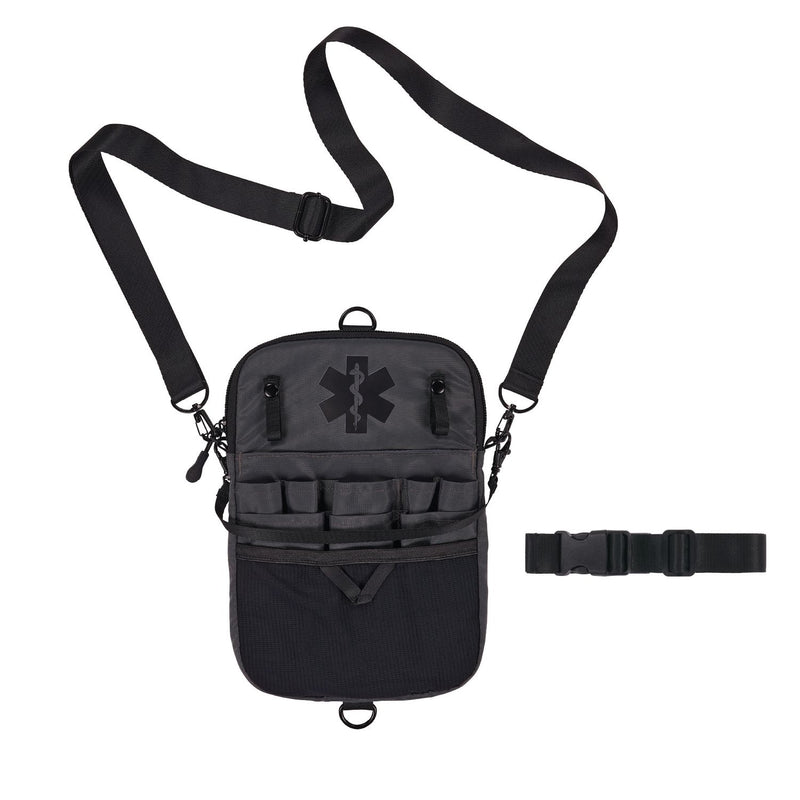 Ergodyne Arsenal 5717 Convertible Nurse Belt Bag, 10 Compartments, 7 x 10, Nylon, Black (EGO13720) Each