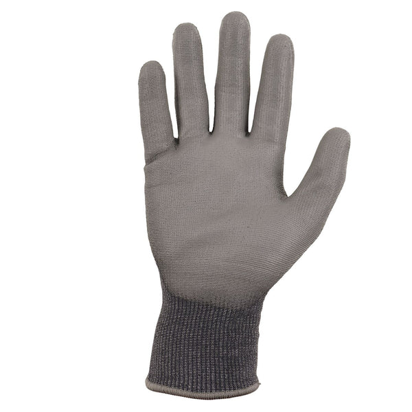 Ergodyne ProFlex 7044 ANSI A4 PU Coated CR Gloves, Gray, X-Small, Pair (EGO10491) 1 Pair