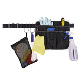 Ergodyne Arsenal 5718 Zippered Mesh Wash Bag, 8 x 10, Polyester, Black, 10/Pack (EGO13721) Each