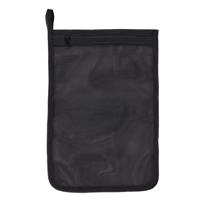 Ergodyne Arsenal 5718 Zippered Mesh Wash Bag, 8 x 10, Polyester, Black, 10/Pack (EGO13721) Each