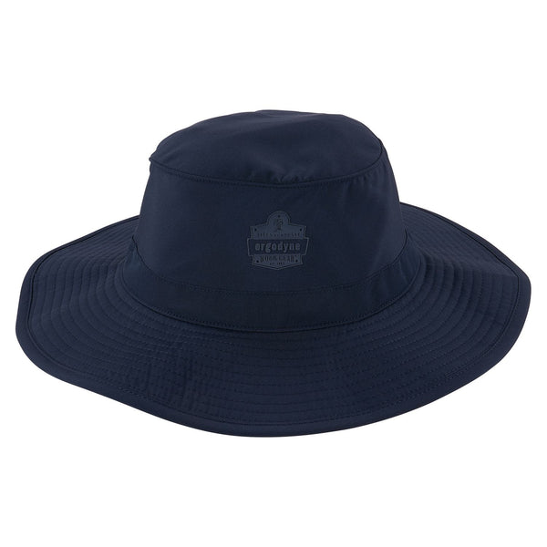 Ergodyne Chill-Its 8939 Cooling Bucket Hat, Polyester/Spandex, One Size Fits Most, Navy (EGO12665) Each