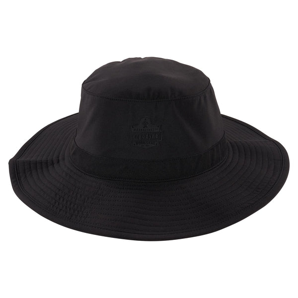 Ergodyne Chill-Its 8939 Cooling Bucket Hat, Polyester/Spandex, One Size Fits Most, Black (EGO12664) Each