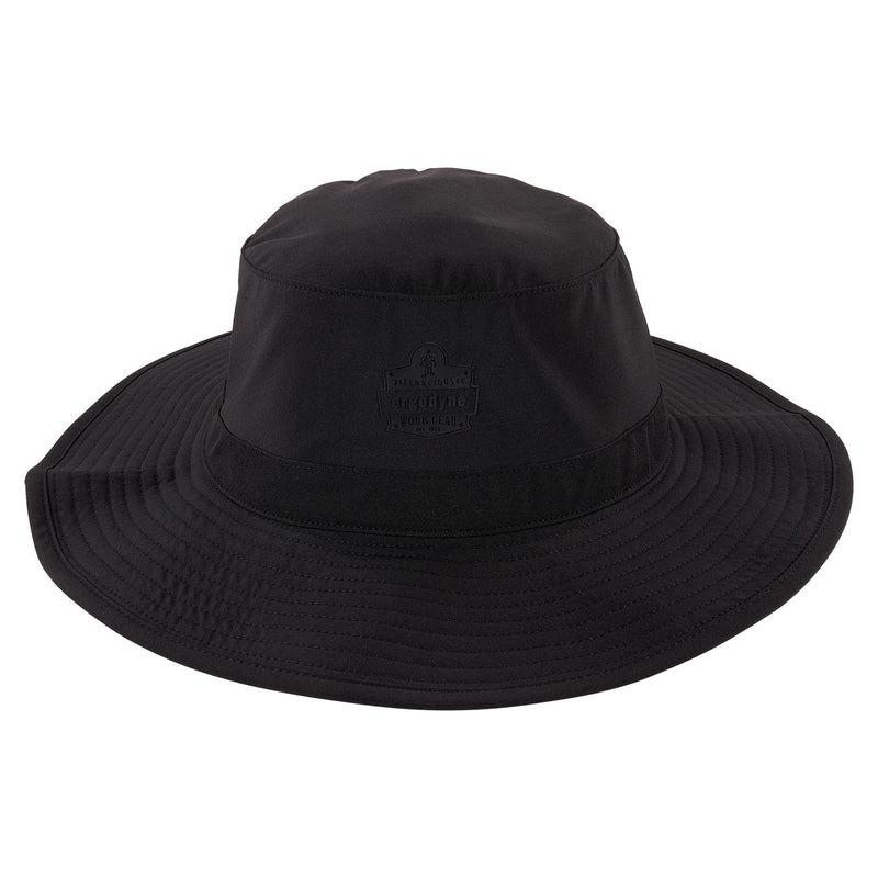 Ergodyne Chill-Its 8939 Cooling Bucket Hat, Polyester/Spandex, One Size Fits Most, Black (EGO12664) Each