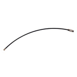 Ergodyne Arsenal 5719 Wire Cable Key Ring, 1.88" dia, Iron, Black, 10/Pack (EGO13722) Each
