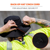 Ergodyne Chill-Its 8939 Cooling Bucket Hat, Polyester/Spandex, One Size Fits Most, Black (EGO12664) Each