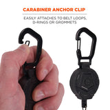 Ergodyne Squids 3391 ID/Badge Reel, Extends 32", Black (EGO19968) Each