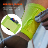 Ergodyne Squids 3388 Wrist ID/Badge Holder, Vertical, Lime 3.5 x 5.5 Holder, 2.75 x 3.75 Insert (EGO19962) Each