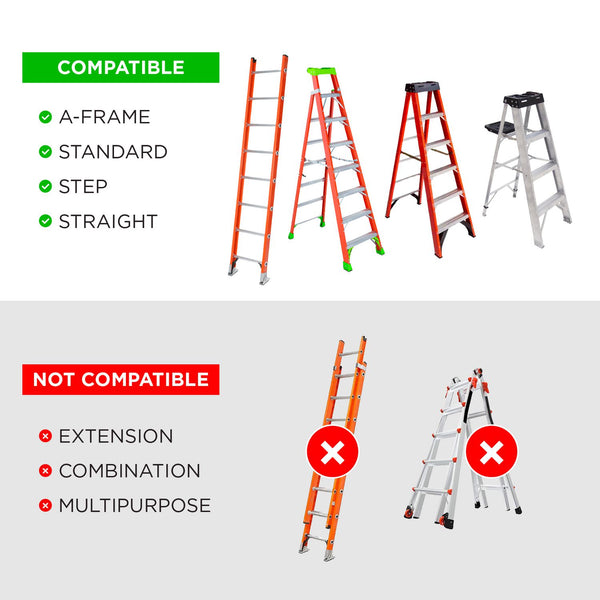 Ergodyne Arsenal 5302 Ladder Shoulder Lifting Strap, Supports Up to 100 lb, 2 x 4 x 10.5, Black (EGO19198) Each