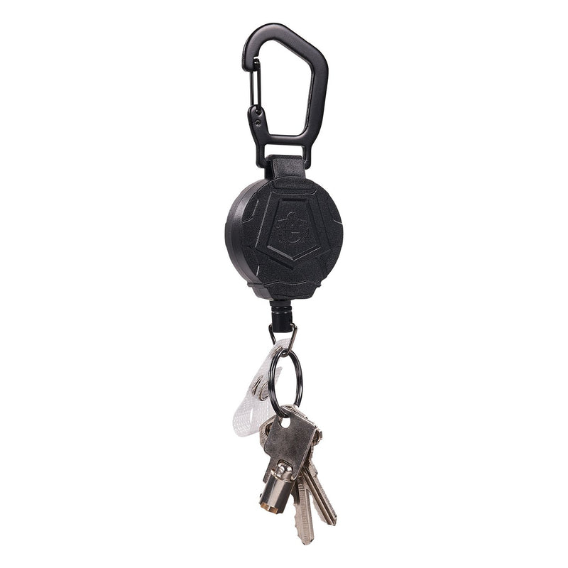 Ergodyne Squids 3391 ID/Badge Reel, Extends 32", Black (EGO19968) Each