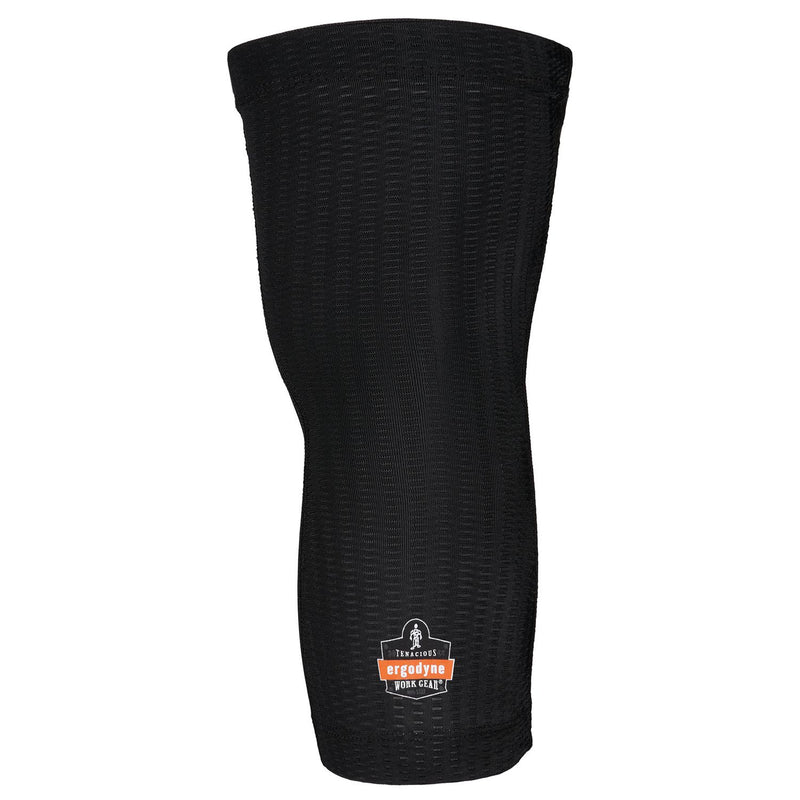 Ergodyne Proflex 525 Lightweight Padded Knee Sleeves, Slip-On, Medium/Large, Black, Pair (EGO18526) 1 Pair