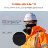 Ergodyne N-Ferno 6961 Reflective Winter Neck Gaiter, One Size Fits Most, Black (EGO16959) Each
