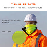 Ergodyne N-Ferno 6961 Reflective Winter Neck Gaiter, One Size Fits Most, Lime (EGO16958) Each
