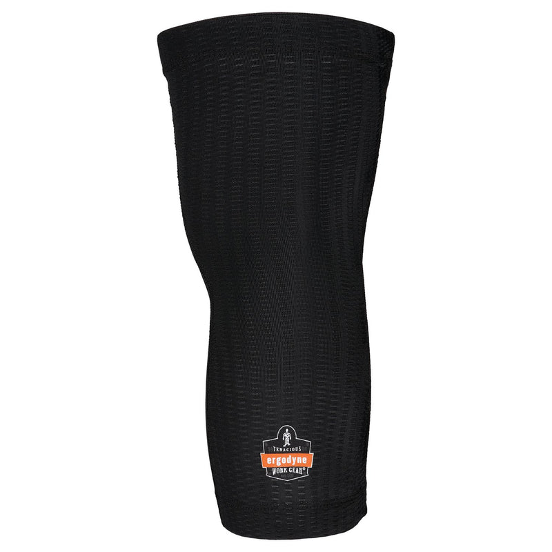 Ergodyne ProFlex 550 Padded Knee Sleeves with 3-Layer Foam Cap, Slip-On, X-Large+, Black, Pair (EGO18553) 1 Pair