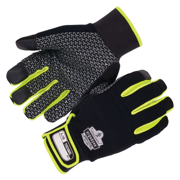 Ergodyne ProFlex 850 Insulated Freezer Gloves, Black, Medium, Pair (EGO18153) 1 Pair