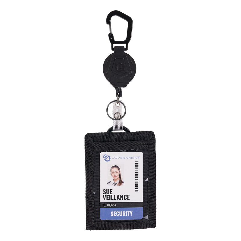 Ergodyne Squids 3391 ID/Badge Reel, Extends 32", Black (EGO19968) Each