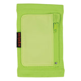 Ergodyne Squids 3388 Wrist ID/Badge Holder, Vertical, Lime 3.5 x 5.5 Holder, 2.75 x 3.75 Insert (EGO19962) Each