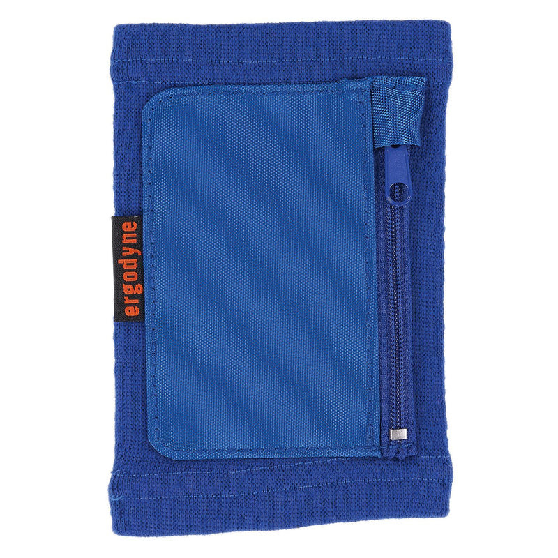 Ergodyne Squids 3388 Wrist ID/Badge Holder, Vertical, Blue 3.5 x 5.5 Holder, 2.75 x 3.75 Insert (EGO19963) Each