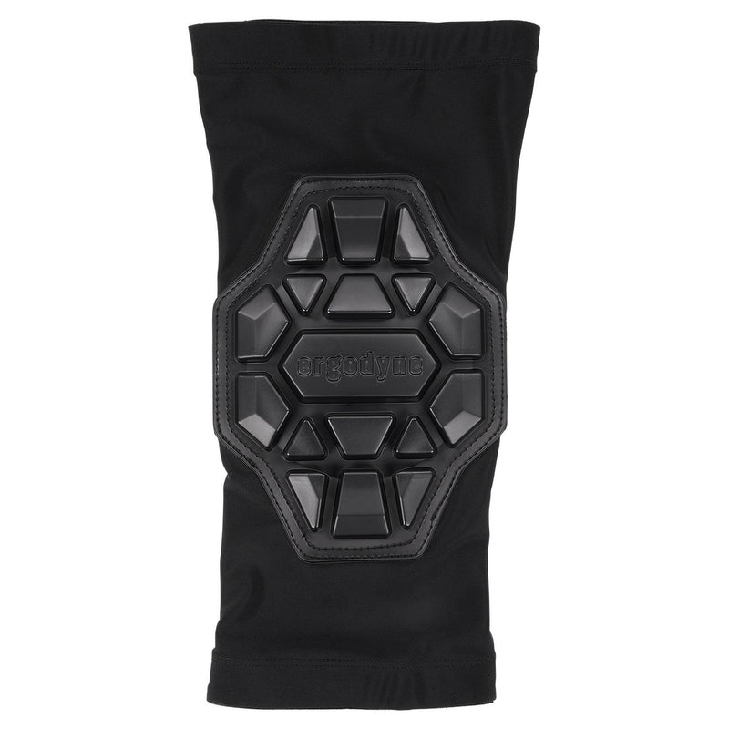 Ergodyne ProFlex 550 Padded Knee Sleeves with 3-Layer Foam Cap, Slip-On, X-Large+, Black, Pair (EGO18553) 1 Pair